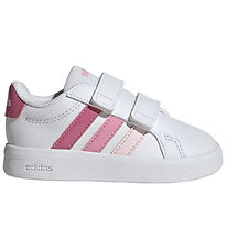 adidas Performance Sko - Grand Court 3.0 CF - Ftwwht/Pnkfus/Blip