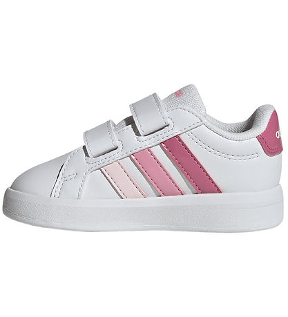 adidas Performance Sko - Grand Court 3.0 CF - Ftwwht/Pnkfus/Blip