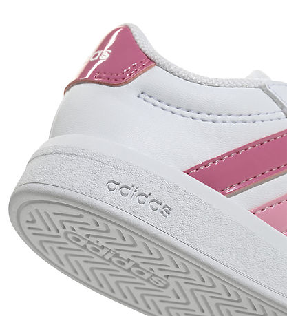 adidas Performance Sko - Grand Court 3.0 CF - Ftwwht/Pnkfus/Blip