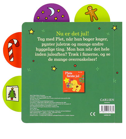 Forlaget Carlsen Bog - Skub og Træk - Nu er Det Jul, Plet! - DA