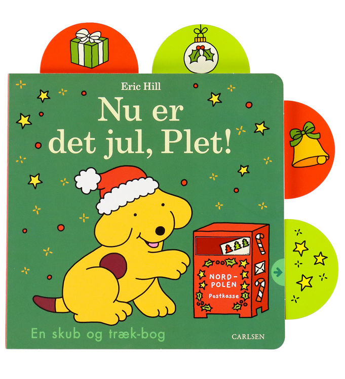 Forlaget Carlsen Bog - Skub og Træk - Nu er Det Jul, Plet! - DA