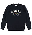 Les Deux Sweatshirt - Ivy League - Black/Black