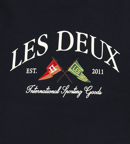 Les Deux Sweatshirt - Ivy League - Black/Black