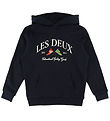 Les Deux Hættetrøje - Ivy League - Black/Black