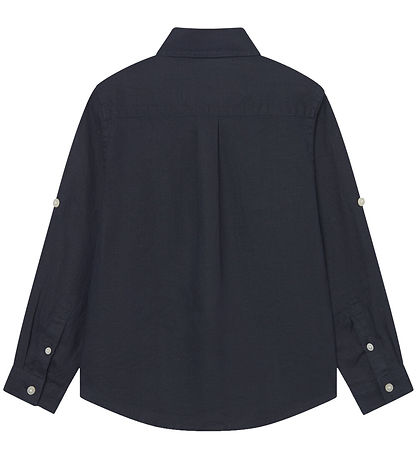 Les Deux Skyrta - Kristian - Dark Dökkblátt