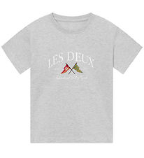 Les Deaux T-shirt - Ivy League - Snow Melange
