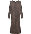 Sofie Schnoor Kjole - Facitasy - Rib - Brown striped