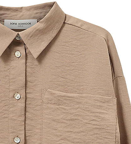 Sofie Schnoor Skjorte - Neyasy - Warm Beige