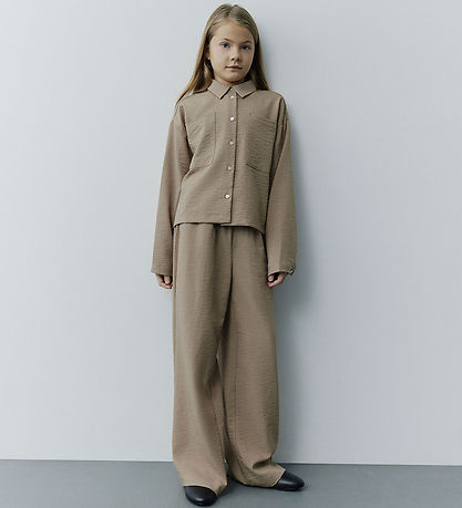 Sofie Schnoor Skjorte - Neyasy - Warm Beige