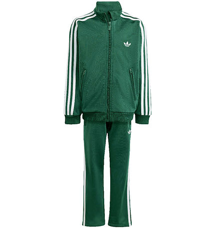 adidas Originals Træningssæt - Firebird TS - Cgreen/White