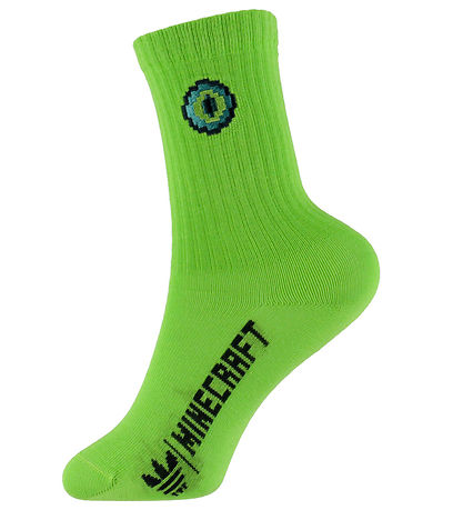 adidas Originals Strømper - 2-pak - Minecraft CR SO - Sort/Grøn