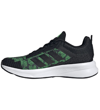 adidas Performance sko - Minecraft Fortarun - Cblack/Cblack/Ftww