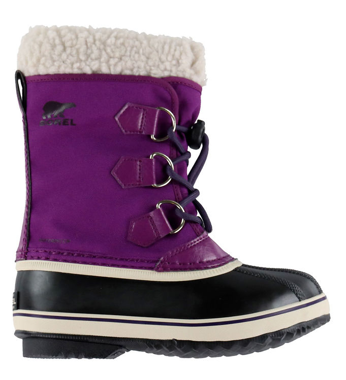Sorel Vinterstøvler - Yoot Pac Nylon WP - Wild Iris/Dark Plum