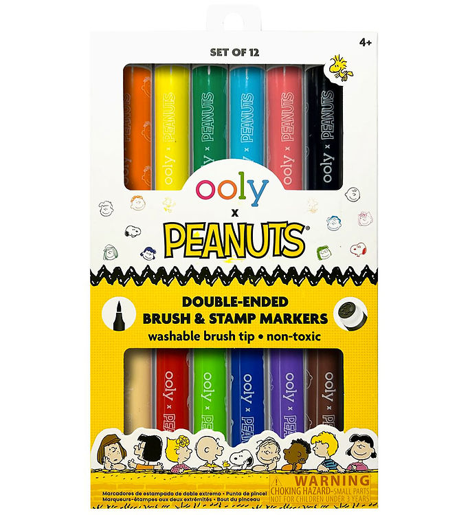 Ooly Tuscher m. Stempler &#8211; 12 stk &#8211; Radiserne