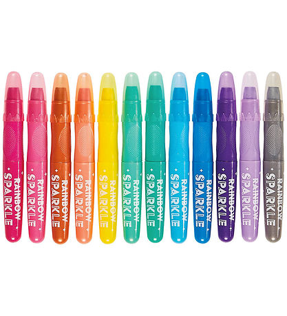 Ooly Farvekridt - Rainbow Sparkle Watercolor Metallic - 12 stk