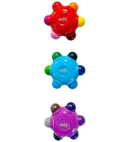 Ooly Farvekridt - Easy Grip Colour Burst - 3 stk