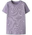 Name It Bluse - Noos - Rib - NmfNakal - Lavender Gray