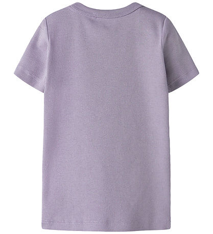 Name It Bluse - Noos - Rib - NmfNakal - Lavender Gray