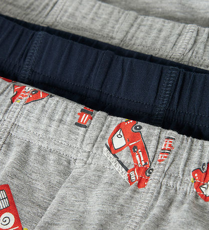 Name It Boxershorts - Noos - 3-pak - NmmTights - Grey Melange