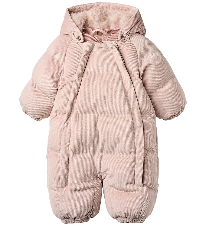 Wheat Flyverdragt - Fløjl - Nallo - Rose Powder