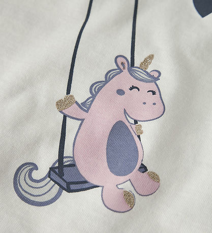 Name It Bluse - 2-pak - NmfValiane - Cloud Dancer/Dawn Pink