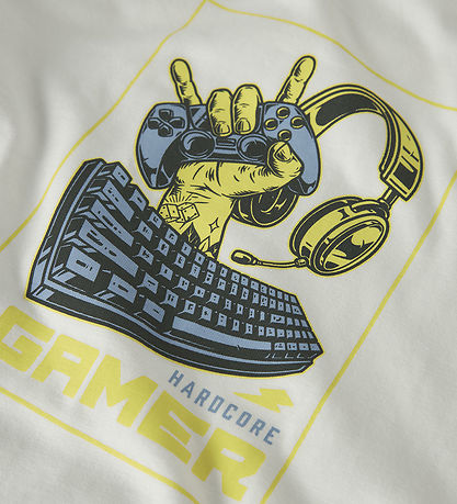 Name It Bluse - 2-pak - NkmVux - Cloud Dancer/Endless Sky