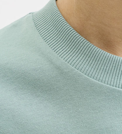 Jack & Jones T-shirt -Noos - JjeCaleb - Mineral Blue