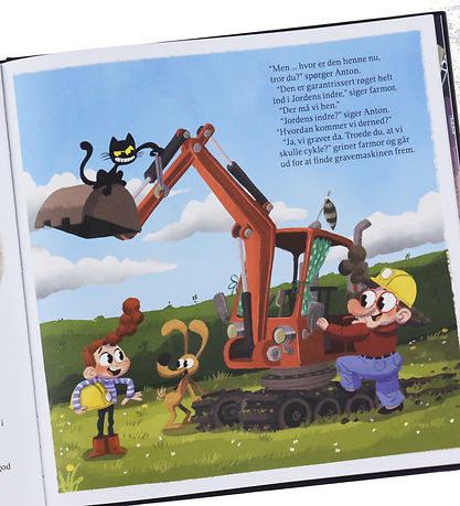 Forlaget Carlsen Bog - Anton Og Farmor Rejser Til Jordens Indre