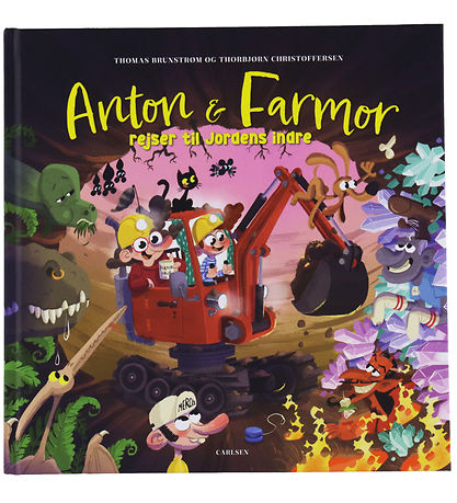 Forlaget Carlsen Bog - Anton Og Farmor Rejser Til Jordens Indre