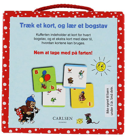 Forlaget Carlsen Bog - Rasmus Klump - Min Egen Alfabetkuffert