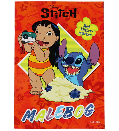 Forlaget Carlsen Malebog - Lilo Og Stitch