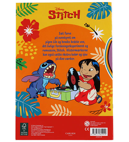 Forlaget Carlsen Malebog - Stitch