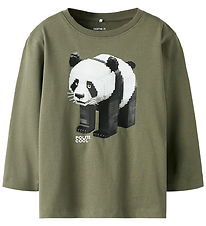 Name It Bluse - NmmSalan - Dusty Olive