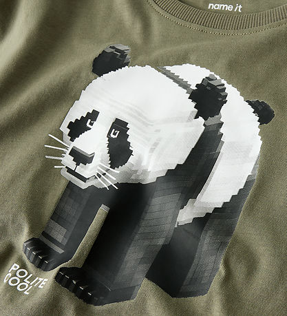 Name It Bluse - NmmSalan - Dusty Olive