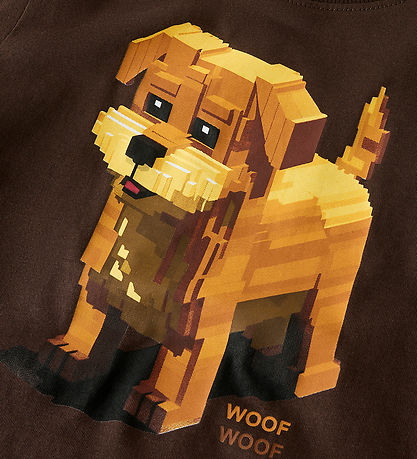 Name It Bluse - NmmSalan - Seal Brown