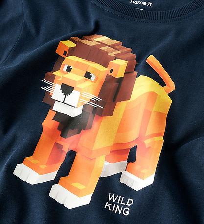 Name It Bluse - NmmSalan - Navy Blazer