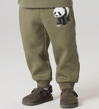 Name It Sweatpants - NmmSigurt - Dusty Olive