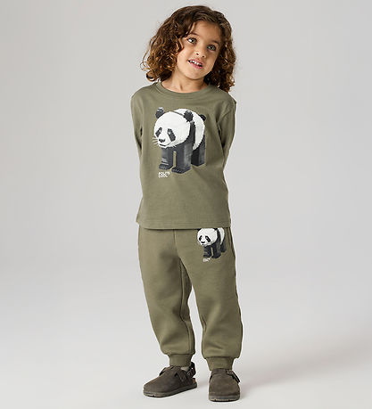 Name It Sweatpants - NmmSigurt - Dusty Olive