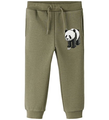 Name It Sweatpants - NmmSigurt - Dusty Olive