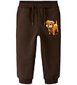 Name It Sweatpants - NmmSigurt - Seal Brown