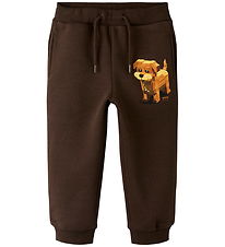 Name It Sweatpants - NmmSigurt - Seal Brown