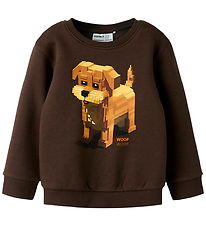 Name It Sweatshirt - NmmSigurt - Seal Brown