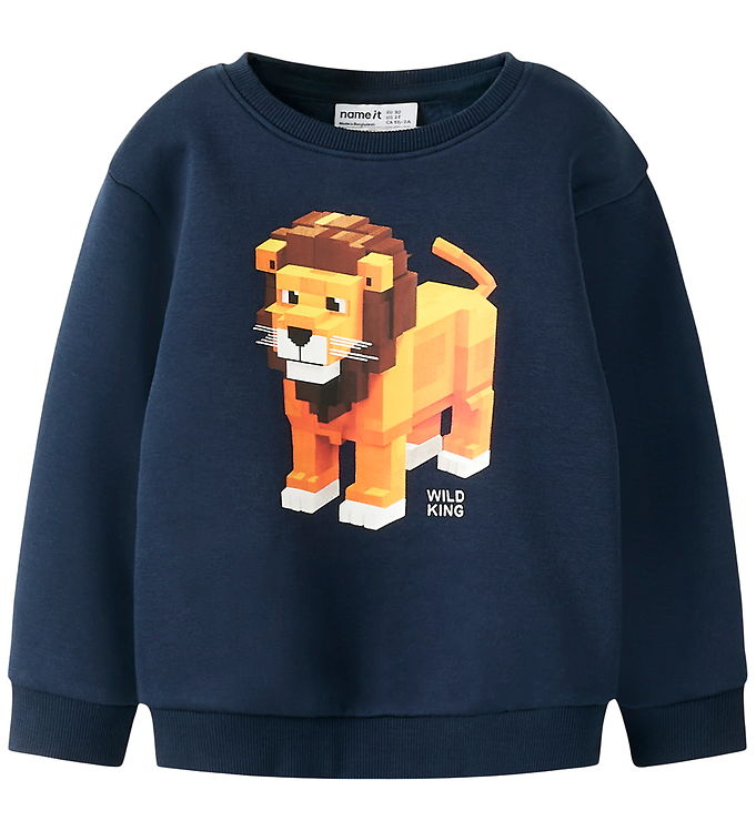 Name It Sweatshirt - NmmSigurt - Navy Blazer