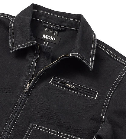 Molo Denimjakke - Hetson - Washed Black