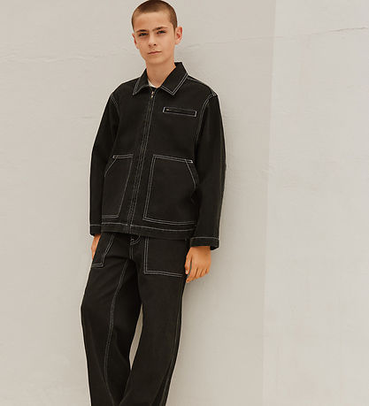 Molo Denimjakke - Hetson - Washed Black