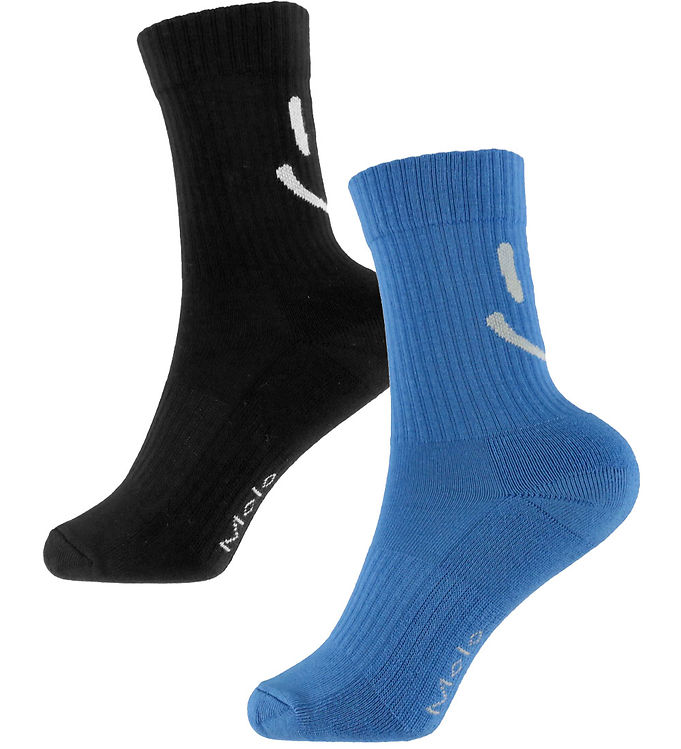 Molo Strømper - 2-pak - Norman - Black Tide