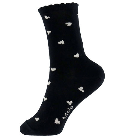 Molo Strømper - 2-pak - Nomi - Sky/ Black