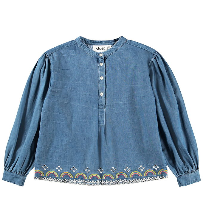 Molo BSkjortebuse - Denim - Reanna - Wonder Rainbow