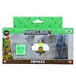 Minecraft Figure - 3D - 6 cm - 3-pak - Assorteret