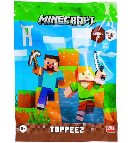Minecraft Figur - 3D - 6 cm - Assorteret